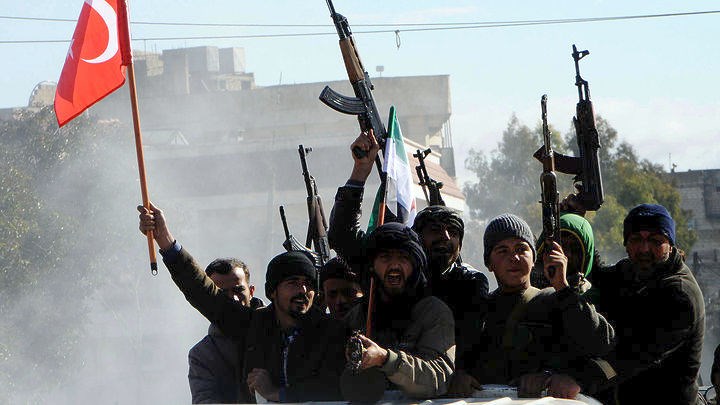 Εκτροχιασμός τρένου μετά από έκρηξη στη Συρία