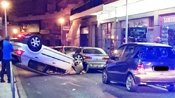 Σοβαρό τροχαίο στα Χανιά – Οδηγός έχασε τον έλεγχο του Ι.Χ. – ΦΩΤΟ – ΒΙΝΤΕΟ