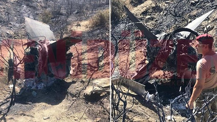 “Θρίλερ” με τη φωτιά και την έκρηξη στον Πενταδάκτυλο – Εντοπίστηκαν συντρίμμια με ρωσικά γράμματα – ΦΩΤΟ