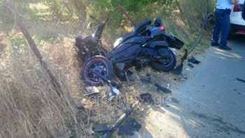 Τραγωδία στην άσφαλτο – Νεκρός 35χρονος μοτοσικλετιστής στα Χανιά – ΦΩΤΟ
