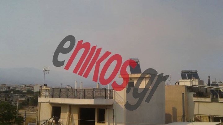 Ο καπνός από τη φωτιά στην Εύβοια έφτασε στην Πάρνηθα – ΦΩΤΟ