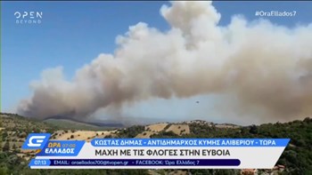 Αντιδήμαρχος Κύμης – Αλιβερίου: Περάσαμε μια δύσκολη νύχτα – Οι άνεμοι δημιουργούν προβλήματα – ΒΙΝΤΕΟ