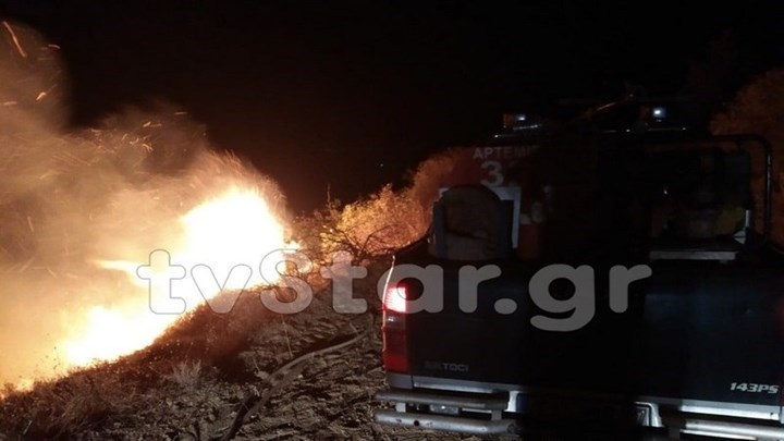 Συνελήφθη ένας 64χρονος για τη φωτιά στην Εύβοια