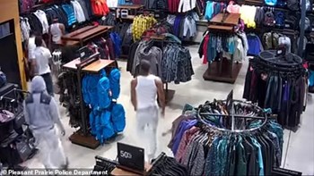 Θρασύτατοι ληστές μπούκαραν σε κατάστημα με ρούχα – Περισσότερους από 30.000 δολάρια η λεία τους – ΒΙΝΤΕΟ