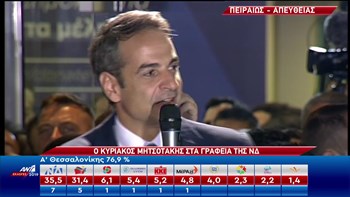 Μητσοτάκης: Θα είμαι Πρωθυπουργός όλων των Ελλήνων – Έχω επίγνωση της εθνικής ευθύνης – ΒΙΝΤΕΟ