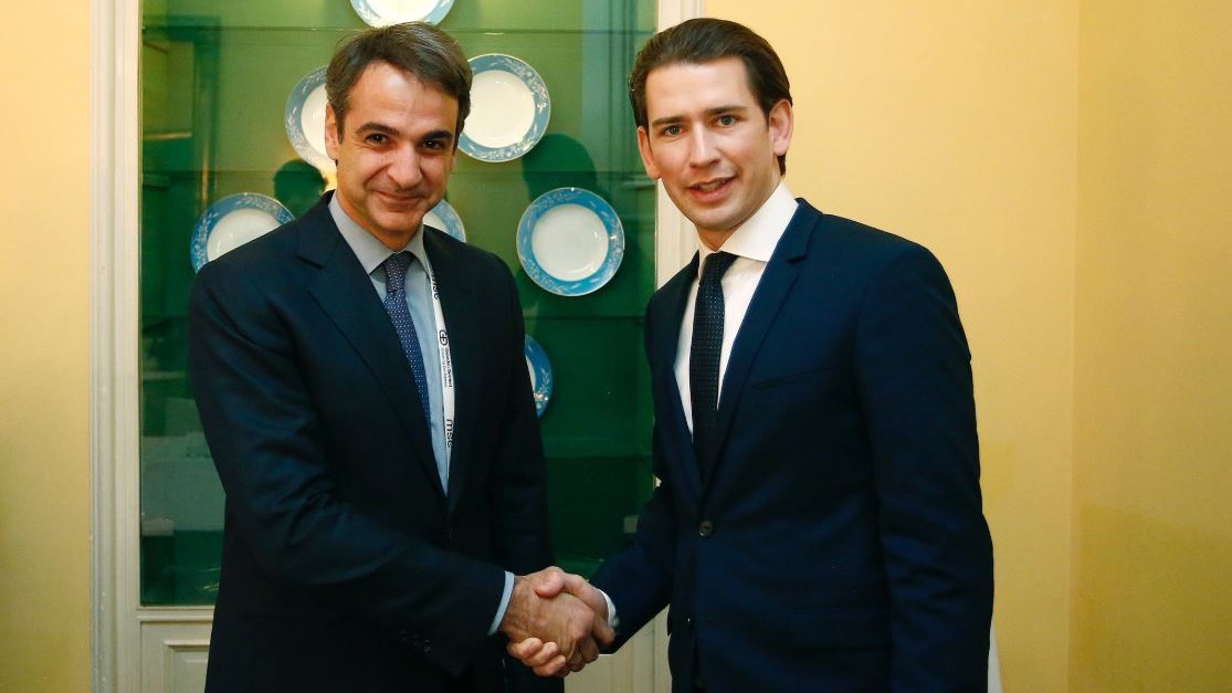 Ο Κουρτς για Μητσοτάκη: Έχει την καθαρή εντολή του ελληνικού λαού για την εφαρμογή του προγράμματός του,