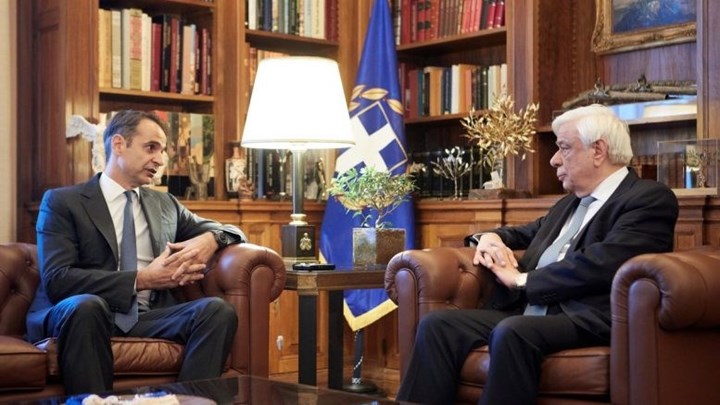 Εντολή σχηματισμού κυβέρνησης έλαβε ο Μητσοτάκης – Τηλεφωνική επικοινωνία με τον Παυλόπουλο