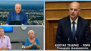 Τσιάρας: Θα αλλάξουν άμεσα άρθρα του Ποινικού Κώδικα στα οποία είμαστε απολύτως αντίθετοι- ΒΙΝΤΕΟ