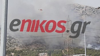 Νέες εικόνες από τη φωτιά στη Φυλή – ΦΩΤΟ – ΒΙΝΤΕΟ αναγνωστών