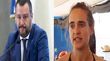 Η  καπετάνισσα ζητεί τον αποκλεισμό του Σαλβίνι από τo Twitter – Η ειρωνική απάντηση του Ιταλού ΥΠΕΣ