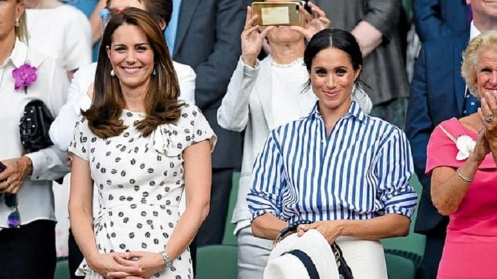 Πάλι μαζί οι συννυφάδες Κέιτ Μίντλετον και Μέγκαν Μαρκλ στο Γουίμπλεντον – ΒΙΝΤΕΟ
