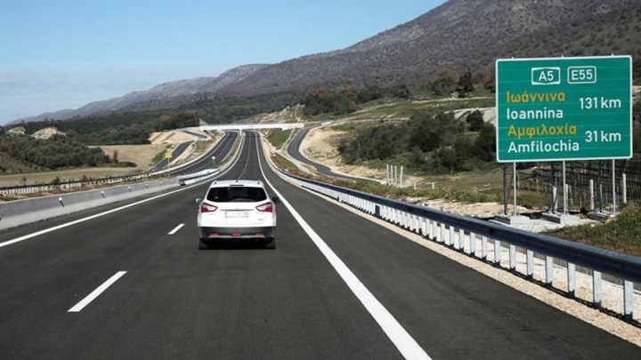 Αποκαταστάθηκε η κυκλοφορία των οχημάτων στην Ιόνια Οδό