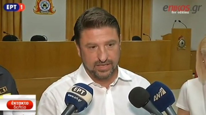 Χαρδαλιάς: Σε ετοιμότητα ο κρατικός μηχανισμός προληπτικά για 48 ώρες – ΒΙΝΤΕΟ