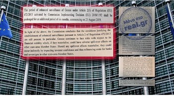 Αυστηρές προειδοποιήσεις Κομισιόν για πλεόνασμα και μεταρρυθμίσεις στο έγγραφο για την 6μηνη επέκταση της ενισχυμένης εποπτείας