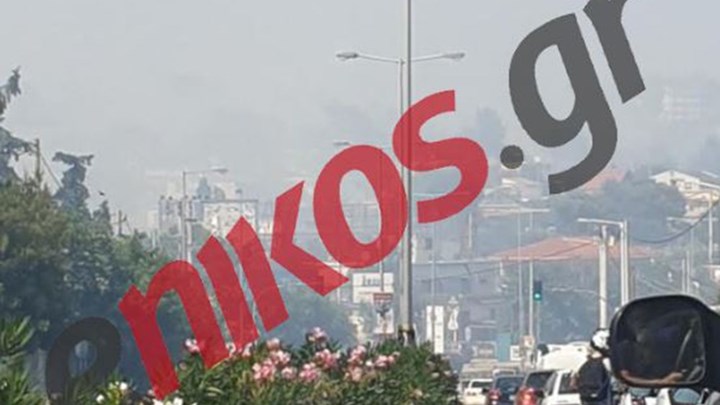 Διακοπή κυκλοφορίας στη Λεωφόρο Μαραθώνος – ΦΩΤΟ αναγνώστη