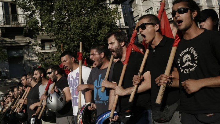 Διαδήλωση φοιτητών για την κατάργηση του ασύλου που δρομολογεί η Κυβέρνηση