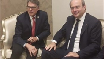 Συνάντηση Χατζηδάκη με τον Αμερικανό ομόλογό του