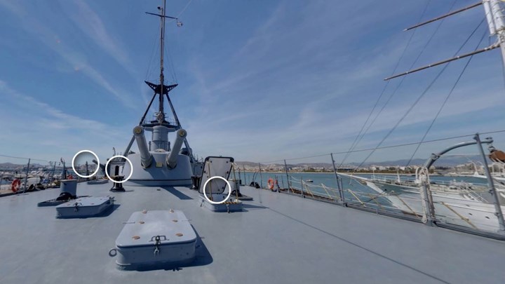 Σε λειτουργία η εικονική περιήγηση στο θωρηκτό «Αβέρωφ»