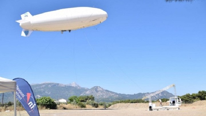 Στον ουρανό της Σάμου από σήμερα το Ζέπελιν – Θα επιτηρεί τα θαλάσσια σύνορα