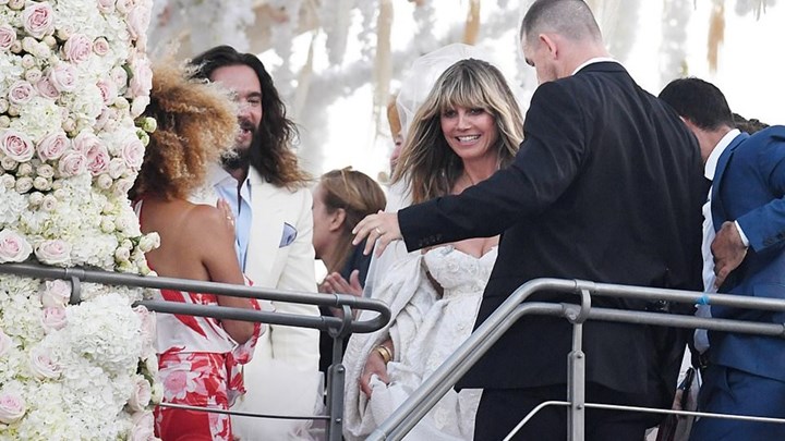 Απαστράπτουσα νύφη η Χάιντι Κλουμ – Ο ρομαντικός γάμος στη θαλαμηγό του Αριστοτέλη Ωνάση – ΦΩΤΟ