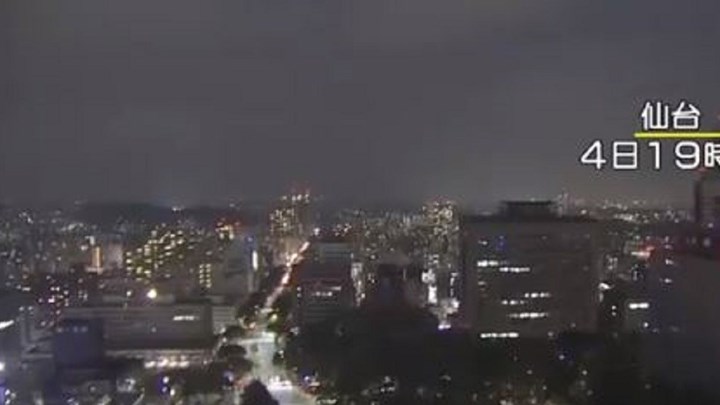 Βίντεο από τη στιγμή που ο ισχυρός σεισμός έπληξε την Ιαπωνία