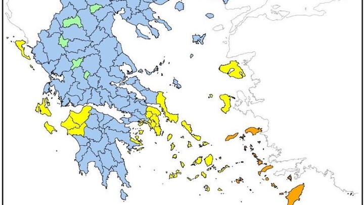 Πολύ υψηλός κίνδυνος πυρκαγιάς σήμερα – Ποιες περιοχές απειλούνται