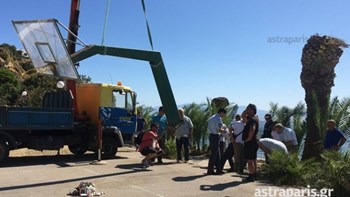 Θάνατος 19χρονου στη Χίο: Απομακρύνθηκαν οι μπασκέτες και ανέλαβαν οι πραγματογνώμονες – ΦΩΤΟ