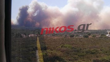 Φωτιά στην Ελαφόνησο – Εκκενώθηκε το κάμπινγκ και ένα ξενοδοχείο – ΦΩΤΟ – ΒΙΝΤΕΟ