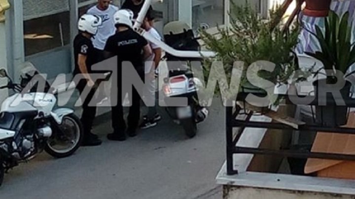 Η στιγμή της σύλληψης ληστή τράπεζας στην Πάργα – ΒΙΝΤΕΟ