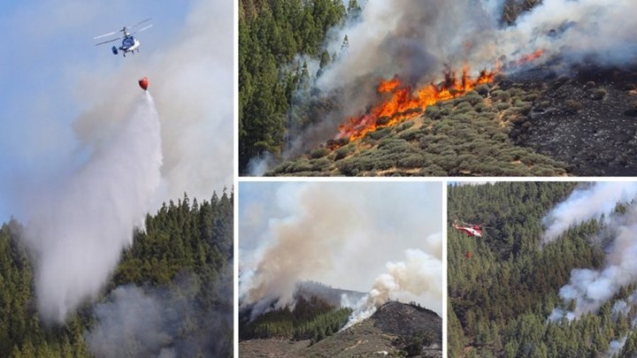 Μεγάλη πυρκαγιά στο νησί Γκραν Κανάρια – Εκκενώνονται κωμοπόλεις -ΒΙΝΤΕΟ