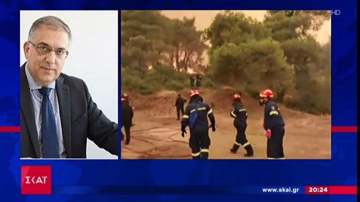 Θεοδωρικάκος για τη φωτιά στην Εύβοια: Θα υπάρξει μάχη όλη τη νύχτα – ΒΙΝΤΕΟ