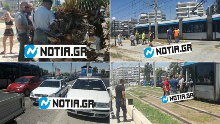 Τραγωδία στον Άλιμο: 61χρονος τραυματίστηκε θανάσιμα από τραμ, αφού πρώτα έσωσε τη βαφτιστήρα του – ΦΩΤΟ – ΒΙΝΤΕΟ