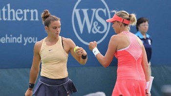 Ήττα για Σάκκαρη στο διπλό γυναικών