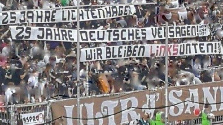 Πανό για τα Εξάρχεια από τους οπαδούς της Σεν Πάουλι – ΦΩΤΟ