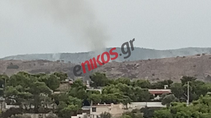 Οι πρώτες εικόνες από τη φωτιά στη Σαλαμίνα – ΦΩΤΟ αναγνώστη