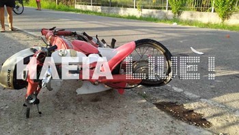 Τροχαίο δυστύχημα στο Βαρθολομιό Ηλείας – Ένας νεκρός και ένας τραυματίας – ΦΩΤΟ