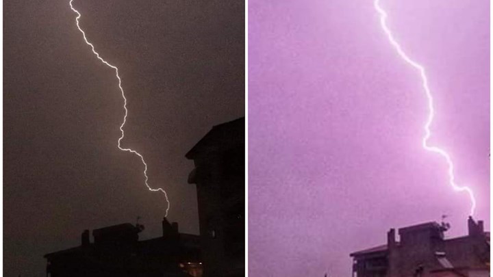 Εντυπωσιακές εικόνες από τη “βροχή” κεραυνών στη Θράκη – ΦΩΤΟ