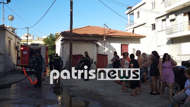Φωτιά σε διαμέρισμα στον Πύργο – Στο νοσοκομείο με βαριά εγκαύματα ο ιδιοκτήτης – ΦΩΤΟ