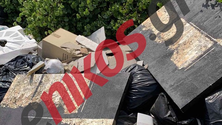 Με σκουπίδια και μπάζα γέμισε οικισμός στην Ερέτρια – ΦΩΤΟ αναγνώστη
