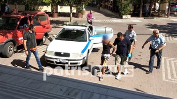 Άσκησε έφεση και αφέθηκε ελεύθερος ο “νταής” εμπρηστής στον Πύργο – ΦΩΤΟ