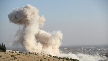 Αεροπορικές επιδρομές κοντά στην τουρκική φάλαγγα σε συριακή επαρχία – BINTEO