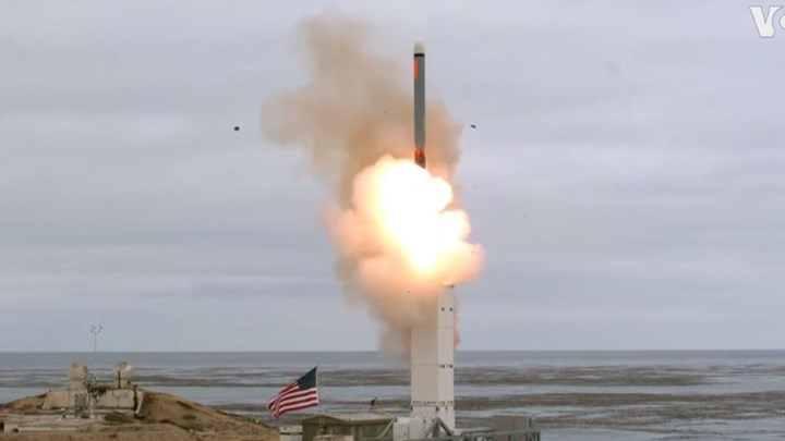 Η στιγμή της δοκιμής πυραύλου Κρουζ στις ΗΠΑ – ΒΙΝΤΕΟ