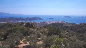 Η πυρκαγιά στην Εύβοια ορατή από τη Σκιάθο – ΒΙΝΤΕΟ