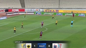 LIVE: ΑΕΚ – Τραμπζονσπόρ 1-0 (4′)