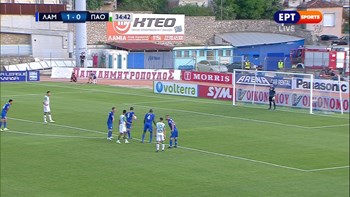 LIVE: Λαμία – Παναθηναϊκός 1-1 (35′)