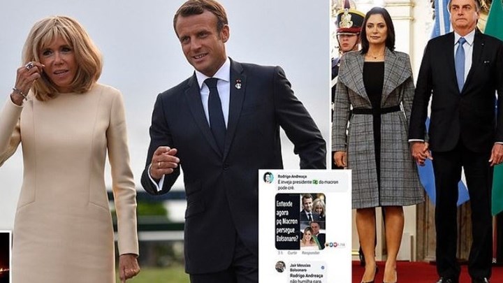 Οργή Μακρόν κατά Μπολσονάρου για τα… μάτια της Μπριζίτ – ΦΩΤΟ