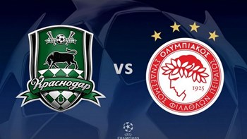 LIVE: Κράσνονταρ – Ολυμπιακός