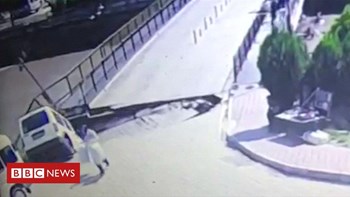 Η στιγμή της κατάρρευσης γέφυρας στην Τουρκία – ΒΙΝΤΕΟ