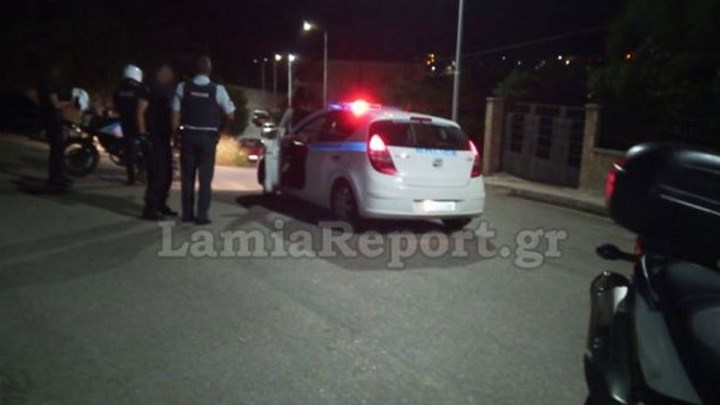 Κινηματογραφική καταδίωξη αυτοκινήτου στη Λαμία