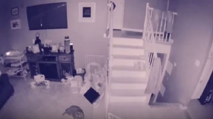 Viral ΒΙΝΤΕΟ: Ζευγάρι υποστηρίζει ότι κατέγραψε φάντασμα με κατοικίδιο στην κάμερα ασφαλείας